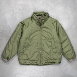 OrSlow Cotton Nylon Padded Jacket Army Green